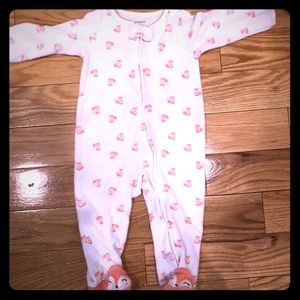 Carters terry cloth sleeper